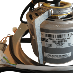 Alternative view of Brivis Gas Heater Fan Motor 250 Watt with Plate Capacitor - #B012339
