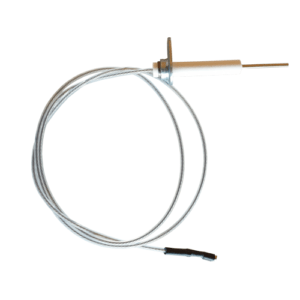 Alternative view of Brivis Gas Heater Igniter Flame Backup Sensor - #B014886