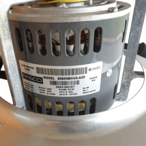 Alternative view of Brivis Gas Heater Fan Motor 315 Watt with Plate Capacitor - #B015289