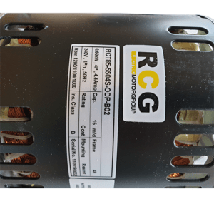 Alternative view of Omega Ducted Gas Heater Fan Motor Variable Speed 600 Watt  Suits IHE,EHE 120mJ