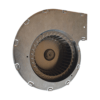 combustion heater with fan