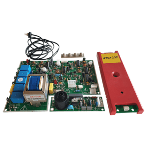 Alternative view of Bonaire Vulcan Heater Main PCB, Ignition PCB & Thermostat - #4721216SP