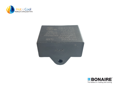 Bonaire Vulcan Gas Heater Wall Furnace Capacitor 2.0 uF - #0160190SP - Image 2